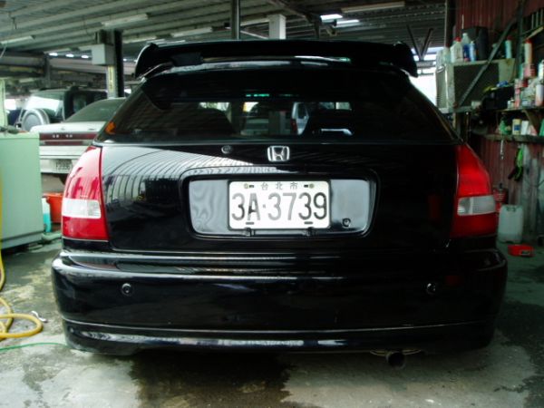 2000年 HONDA 喜美 K8 3D 原廠手排 黑色 照片9